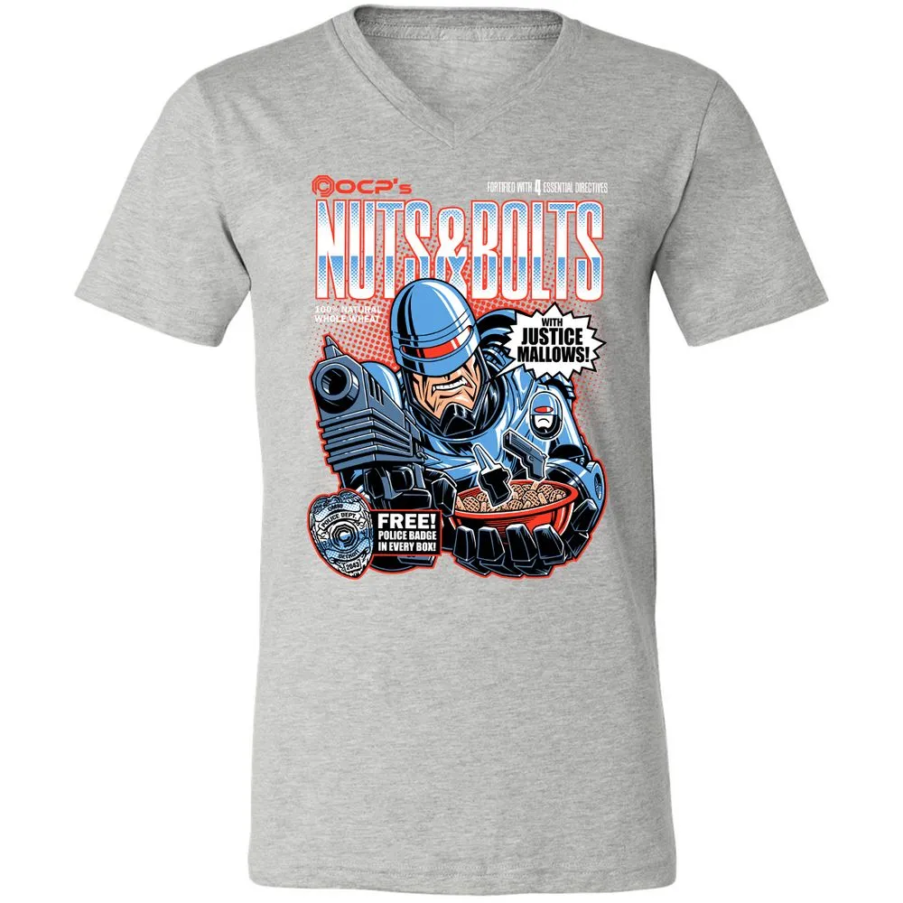 Unisex V-Neck T-Shirt - X2W4QW89 - Athletic Heather - 7