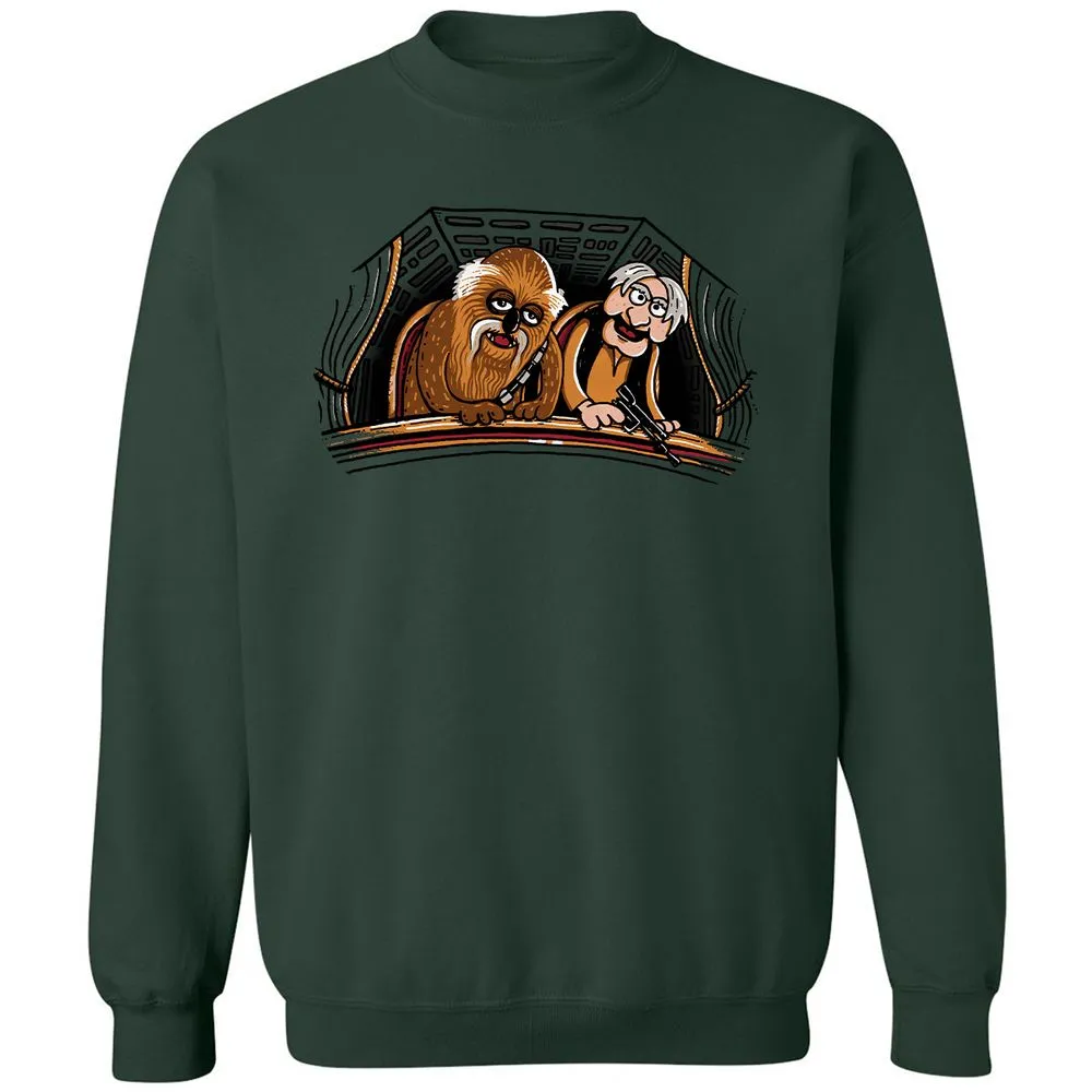 Classic Unisex Sweatshirt - HV9BDZWC - Forest Green - 4