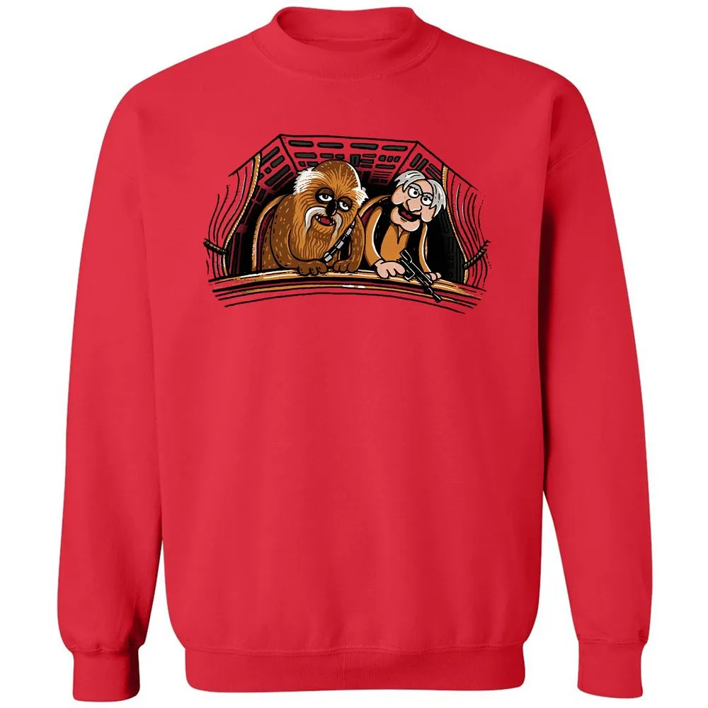 Classic Unisex Sweatshirt - HV9BDZWC - Red - 5