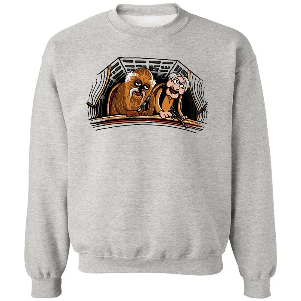Classic Unisex Sweatshirt - HV9BDZWC - Ash - 8