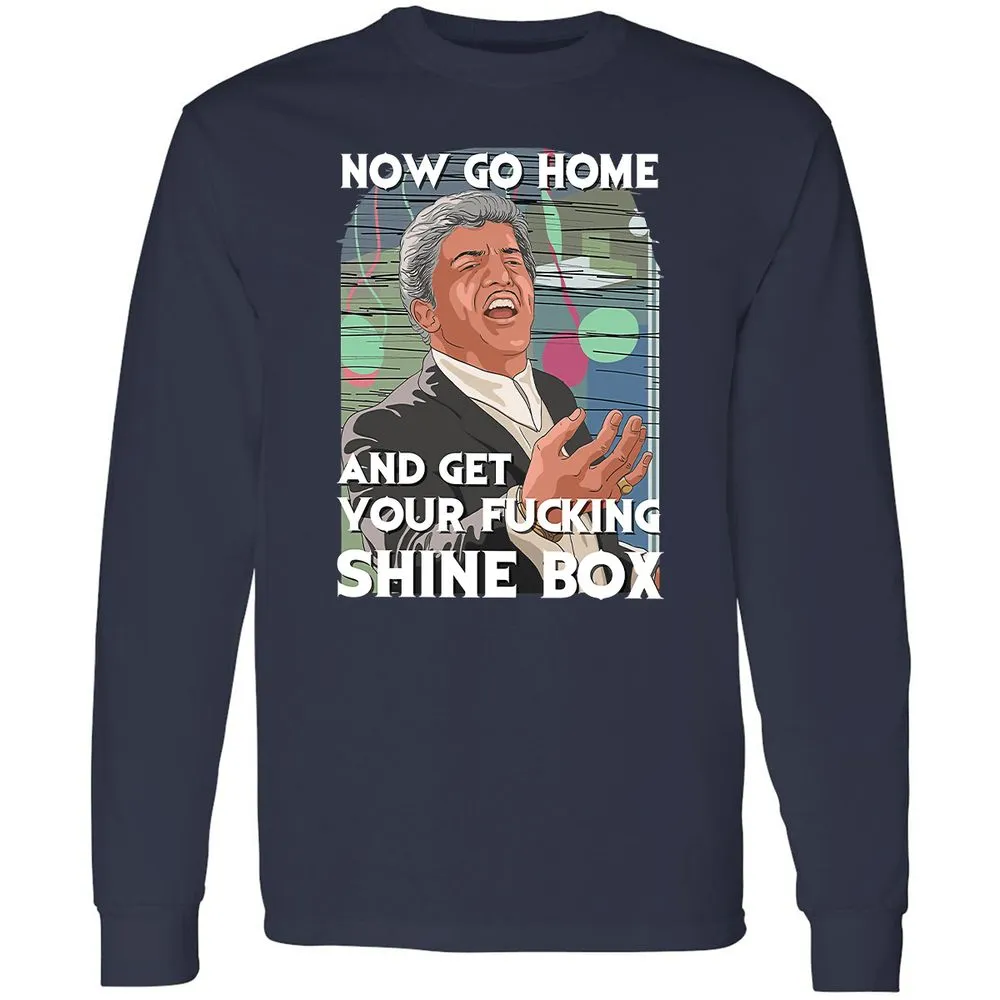 Long Sleeve T-Shirt - GEY367WX - Navy - 2