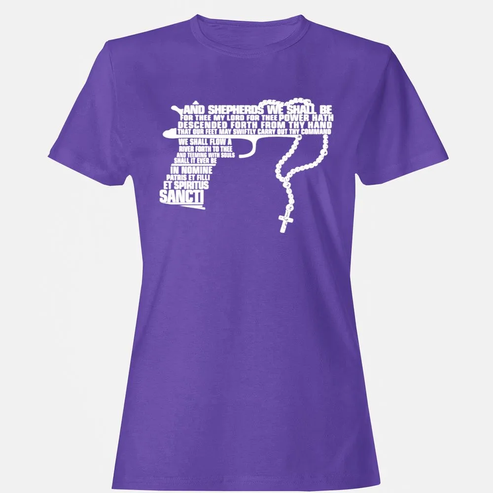 Women's T-Shirt - N7Z9SMMJ - Purple - 12