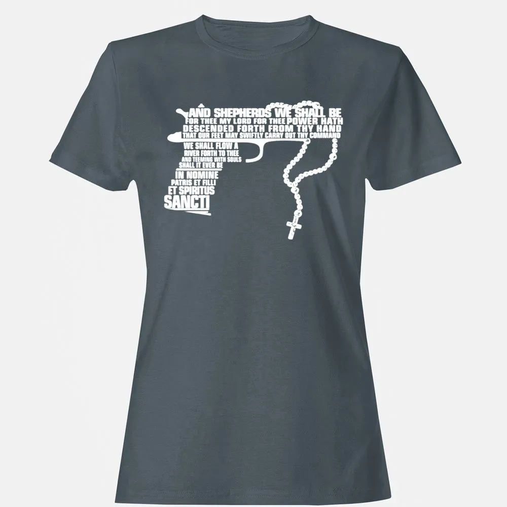 Women's T-Shirt - N7Z9SMMJ - Charcoal - 3