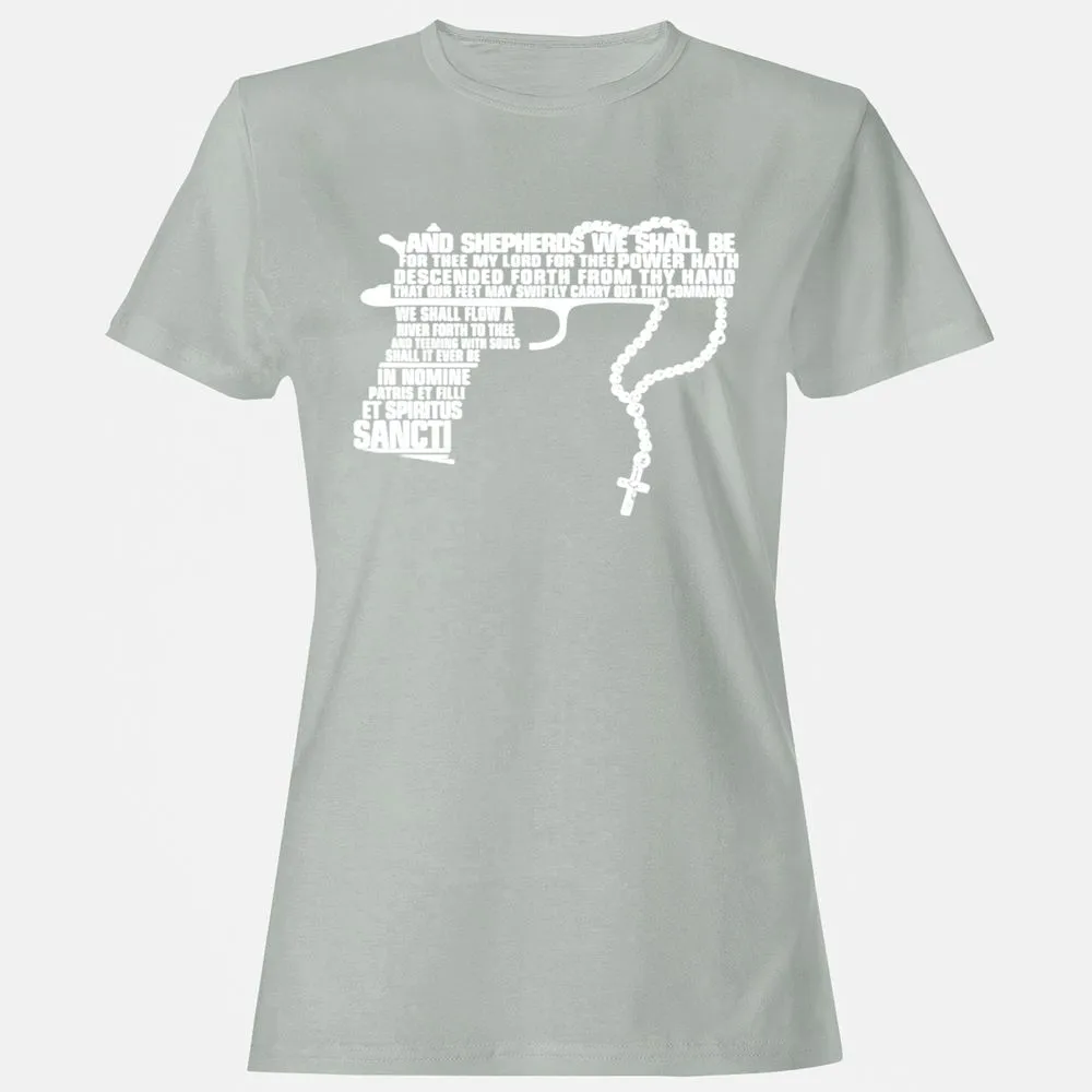 Women's T-Shirt - N7Z9SMMJ - Ash - 2