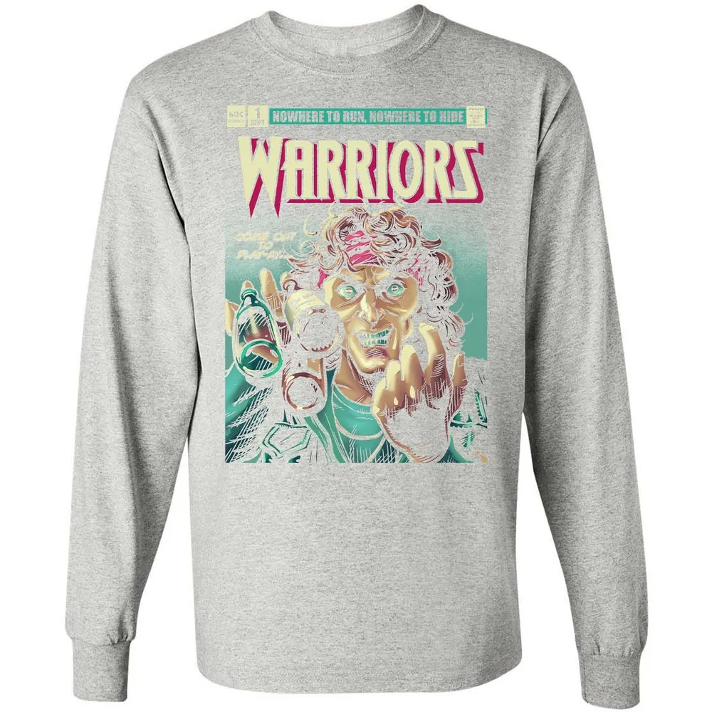 Long Sleeve T-Shirt - Z5H2D6C7 - Ash - 7