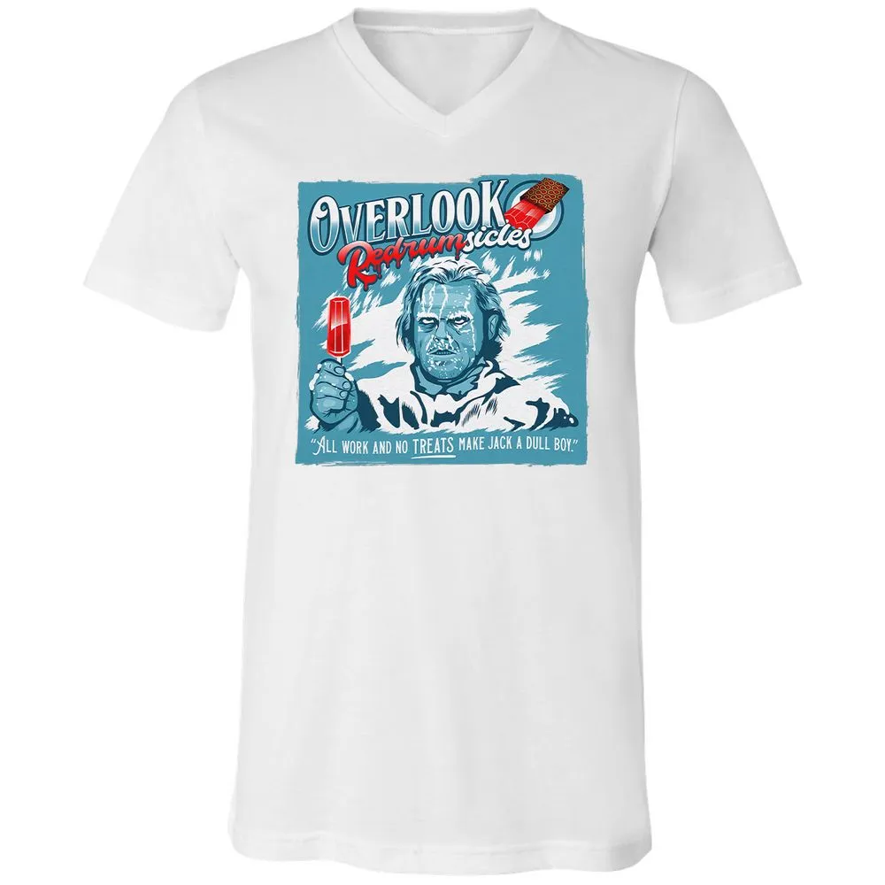 Unisex V-Neck T-Shirt - 9KFB5K98 - White - 5