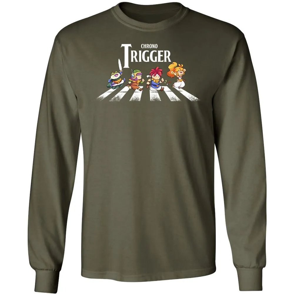 Long Sleeve T-Shirt - G72Z7BCP - Military Green - 16