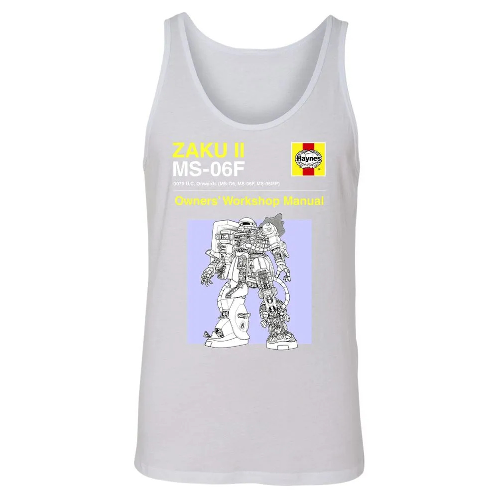 Unisex Jersey Tank - GN7HL18Q - White - 14