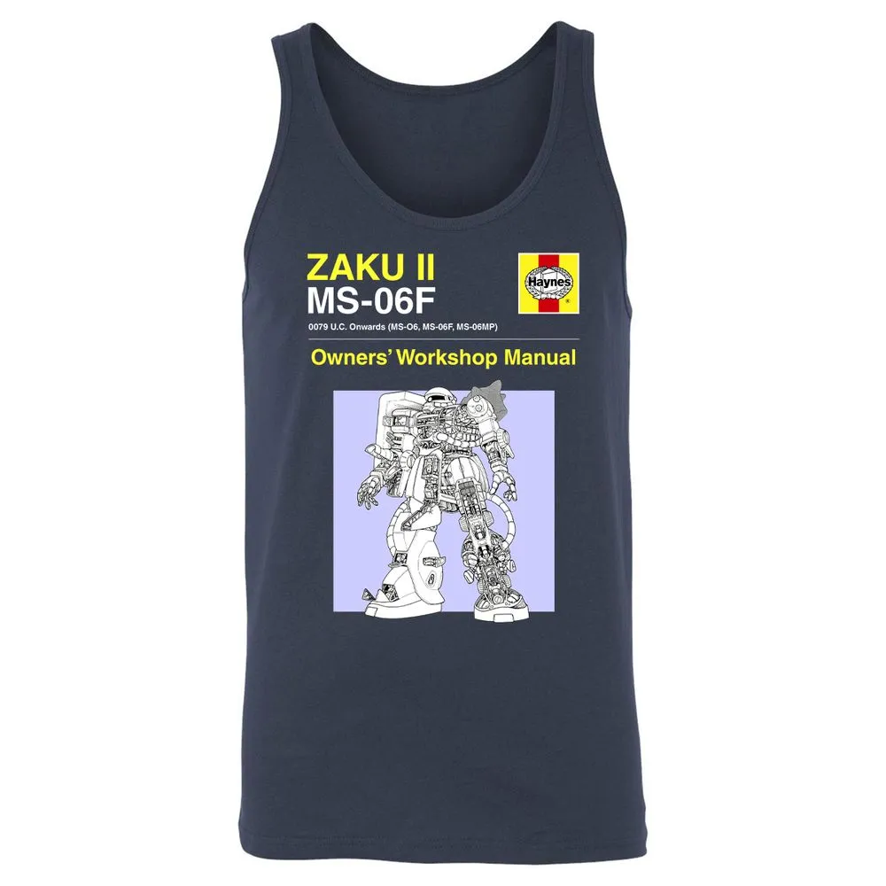 Unisex Jersey Tank - GN7HL18Q - Navy - 2