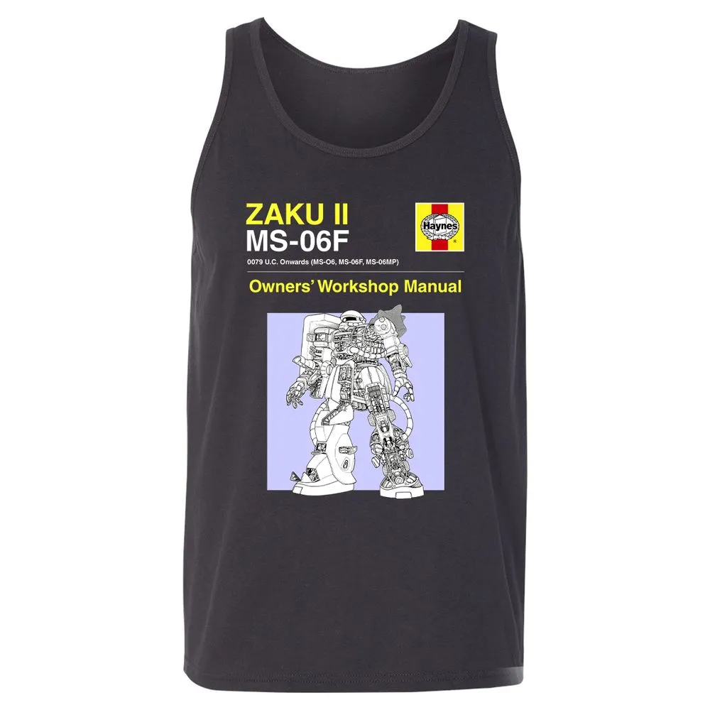 Unisex Jersey Tank - GN7HL18Q - Dark Grey - 7
