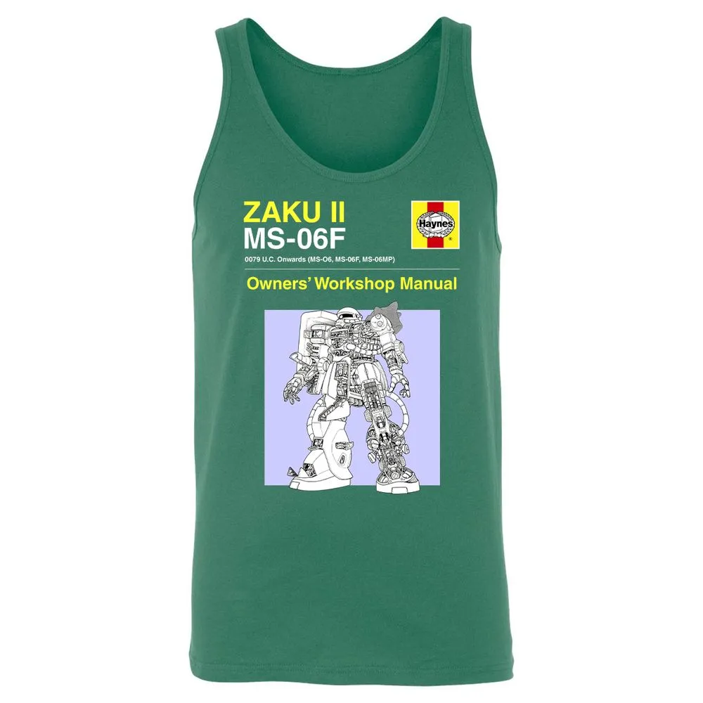 Unisex Jersey Tank - GN7HL18Q - Kelly - 9