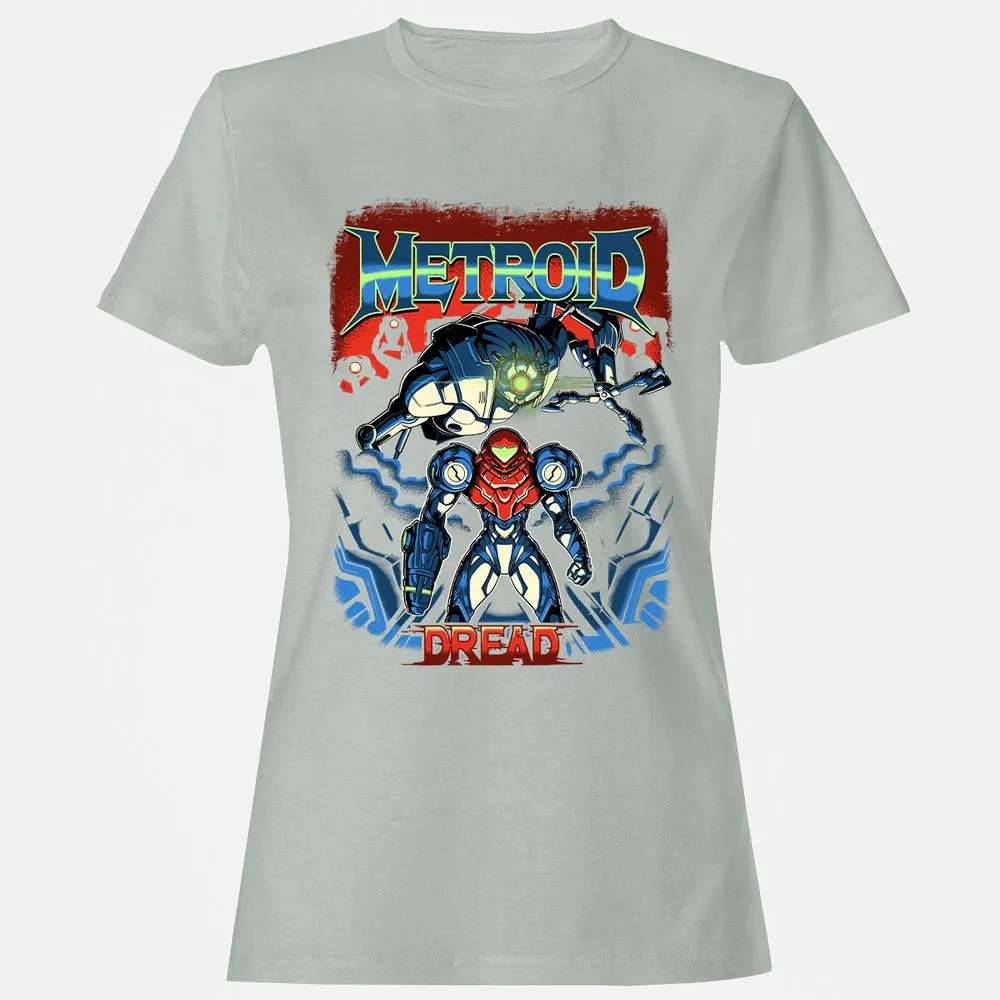 Women's T-Shirt - CQF4UJDX - Ash - 2