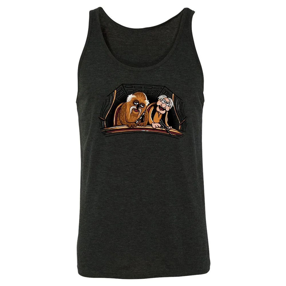 Unisex Jersey Tank - 4MDMRGFX - Charcoal Black Triblend - 5