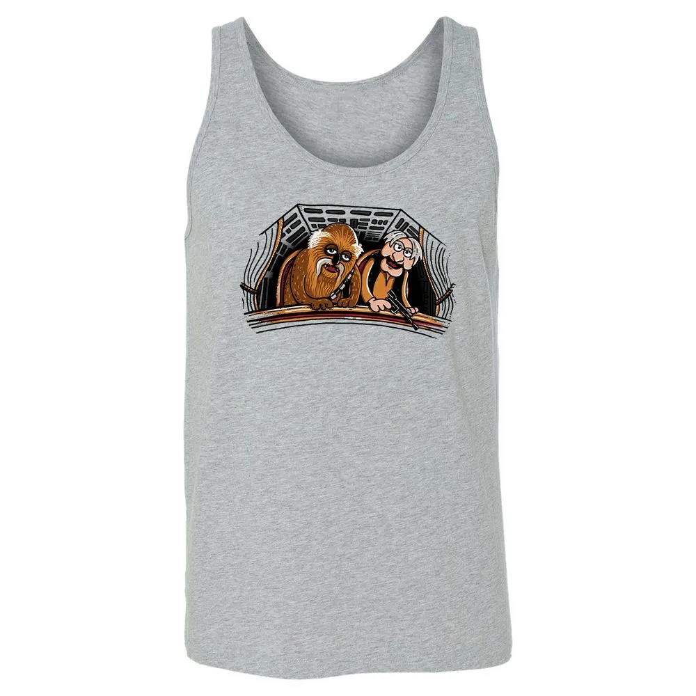 Unisex Jersey Tank - 4MDMRGFX - Athletic Heather - 4