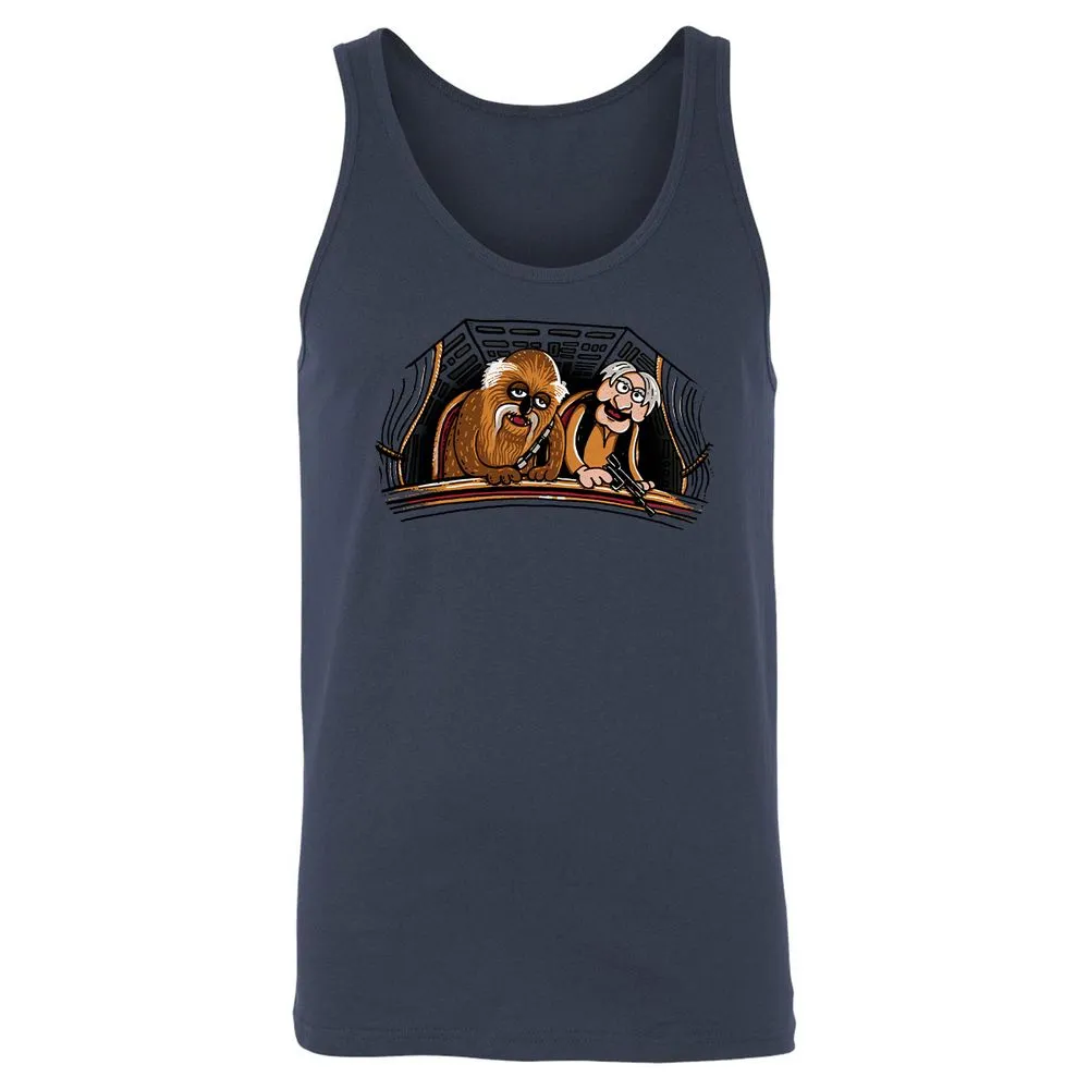 Unisex Jersey Tank - 4MDMRGFX - Navy - 2