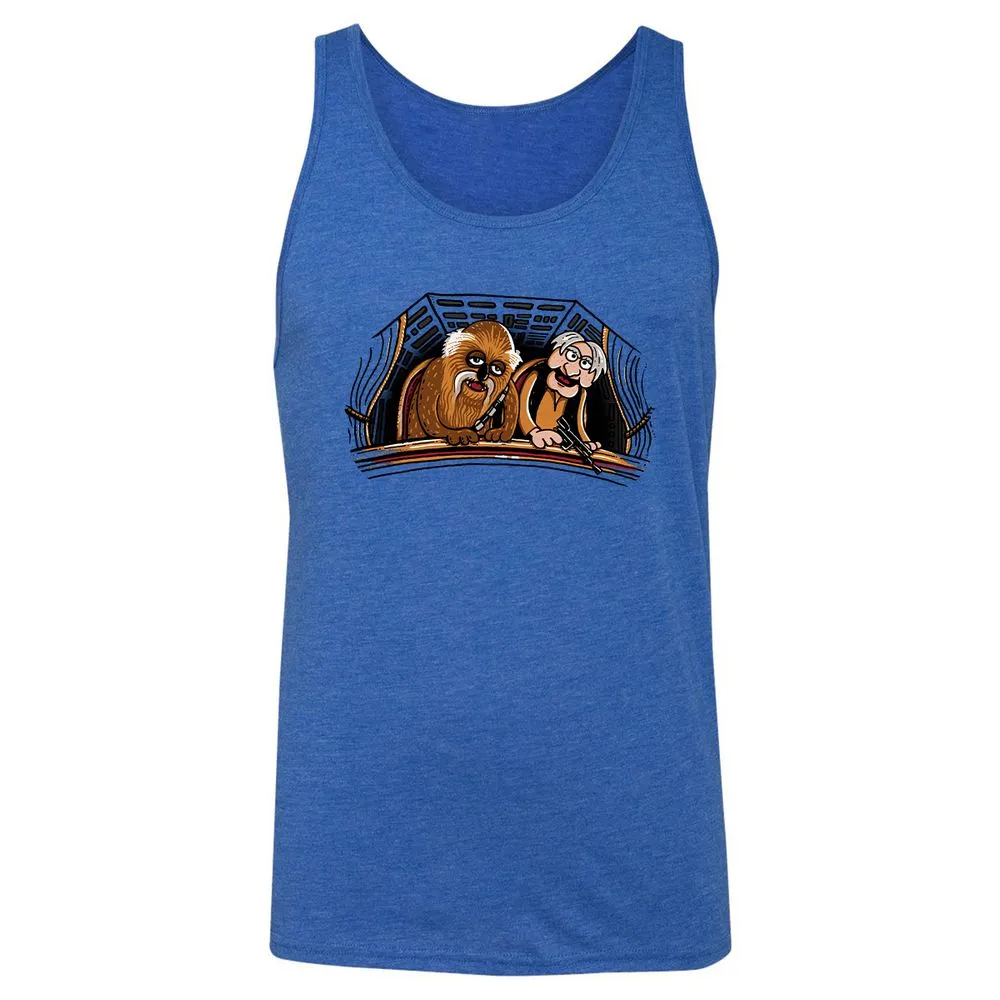 Unisex Jersey Tank - 4MDMRGFX - True Royal Triblend - 12