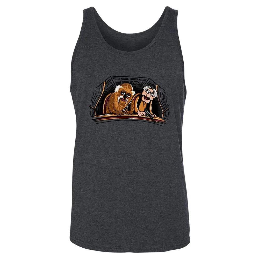 Unisex Jersey Tank - 4MDMRGFX - Dark Grey Heather - 6