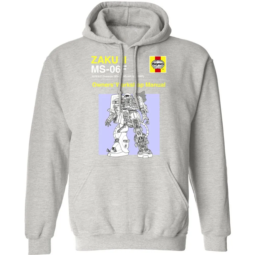 Classic Unisex Hoodie - ZQE46RCY - Ash - 8