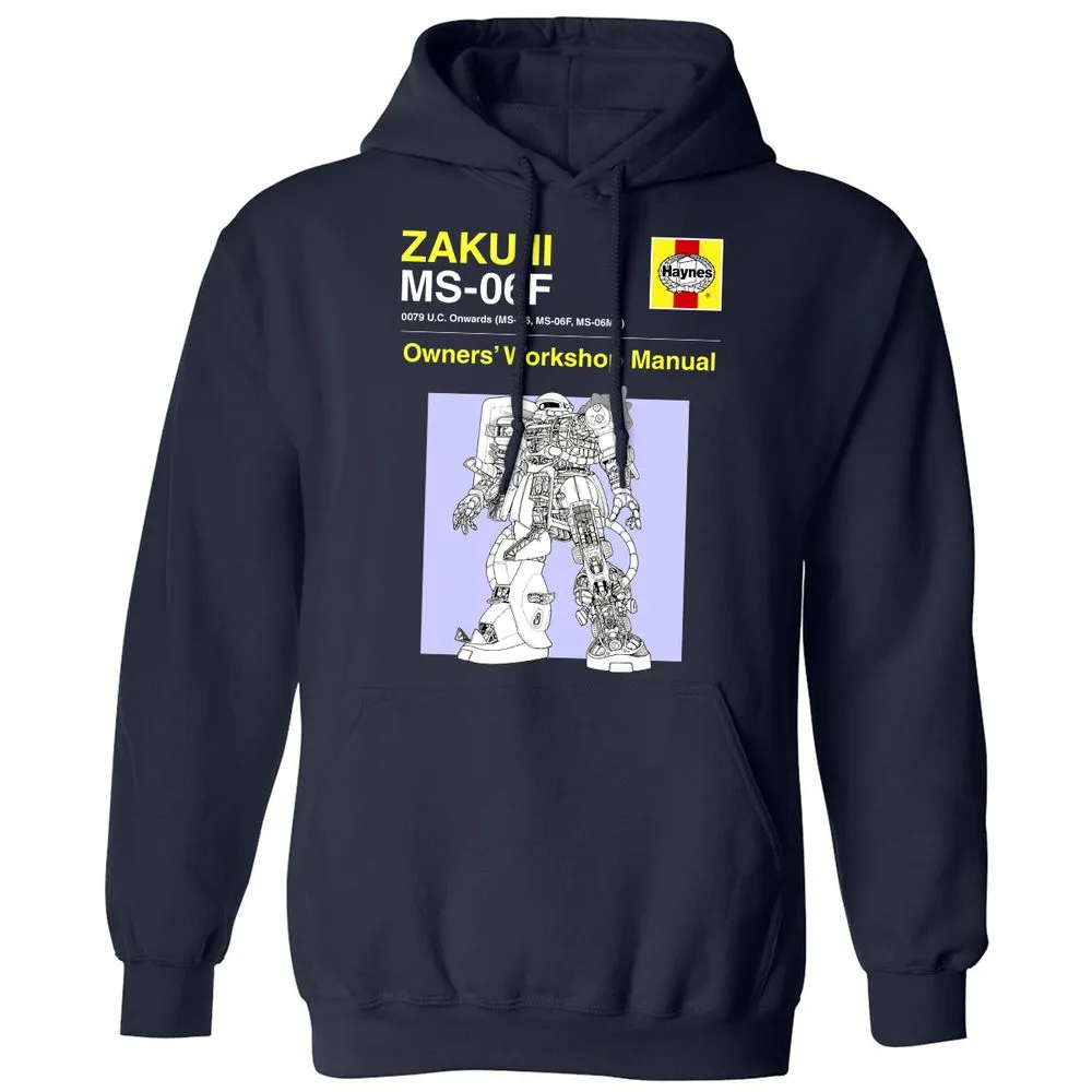 Classic Unisex Hoodie - ZQE46RCY - Navy - 2