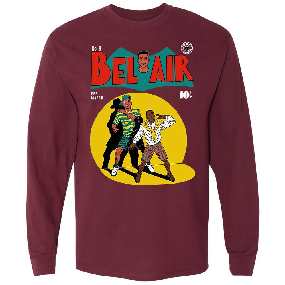 Long Sleeve T-Shirt - 65MKTBD7 - Maroon - 11