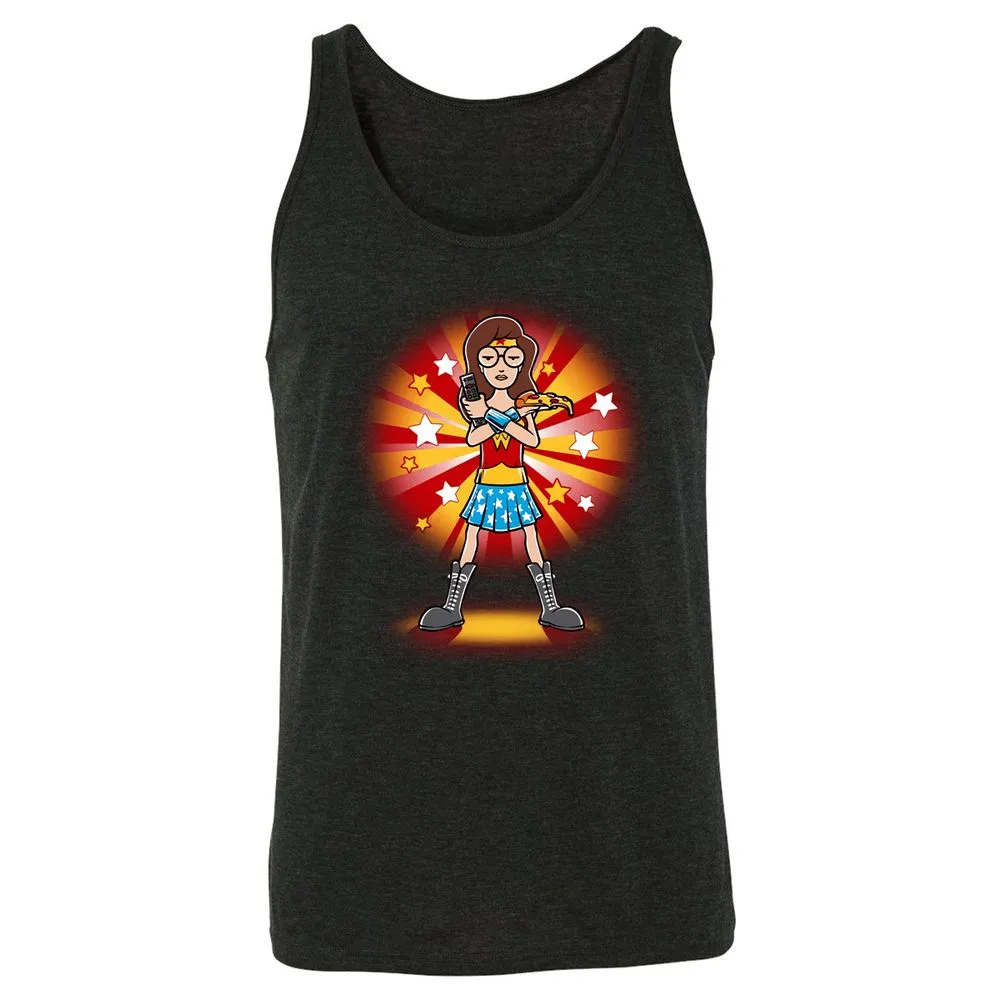 Unisex Jersey Tank - NGW5APXR - Charcoal Black Triblend - 5