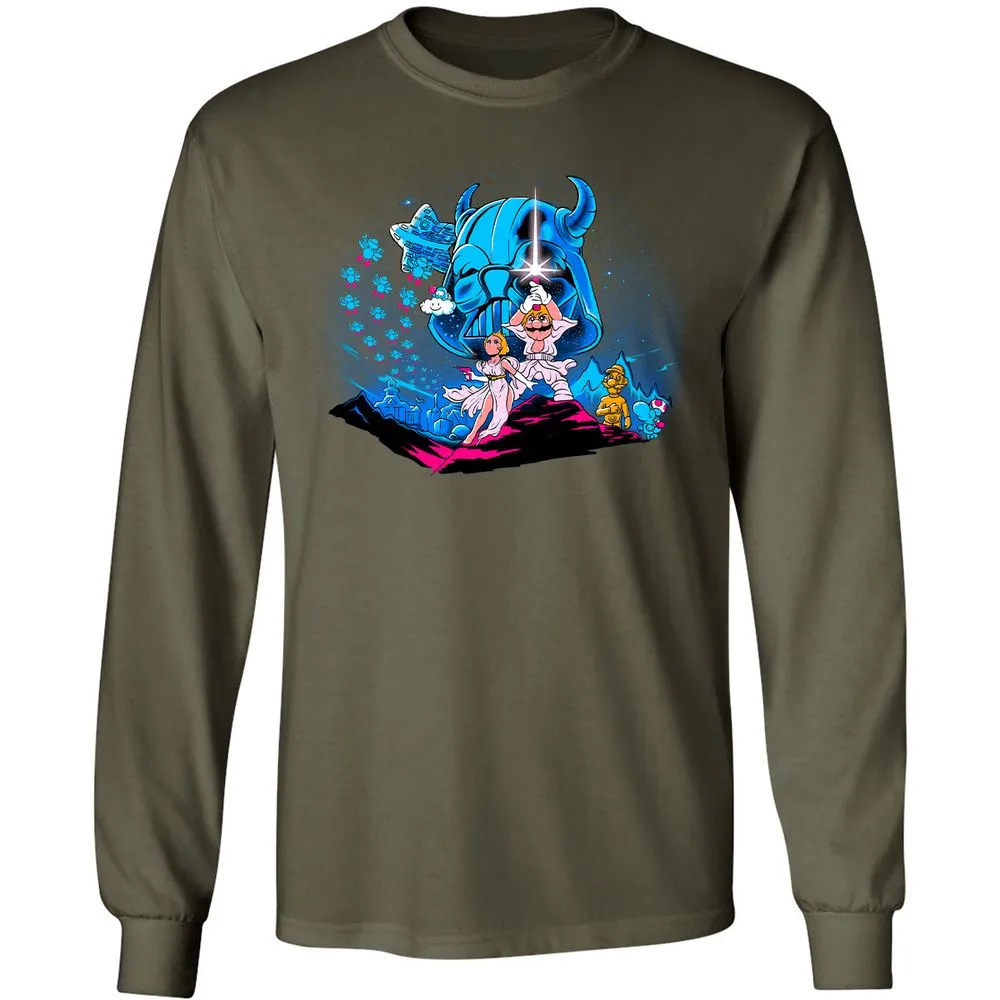 Long Sleeve T-Shirt - 7GPHQCQT - Military Green - 16