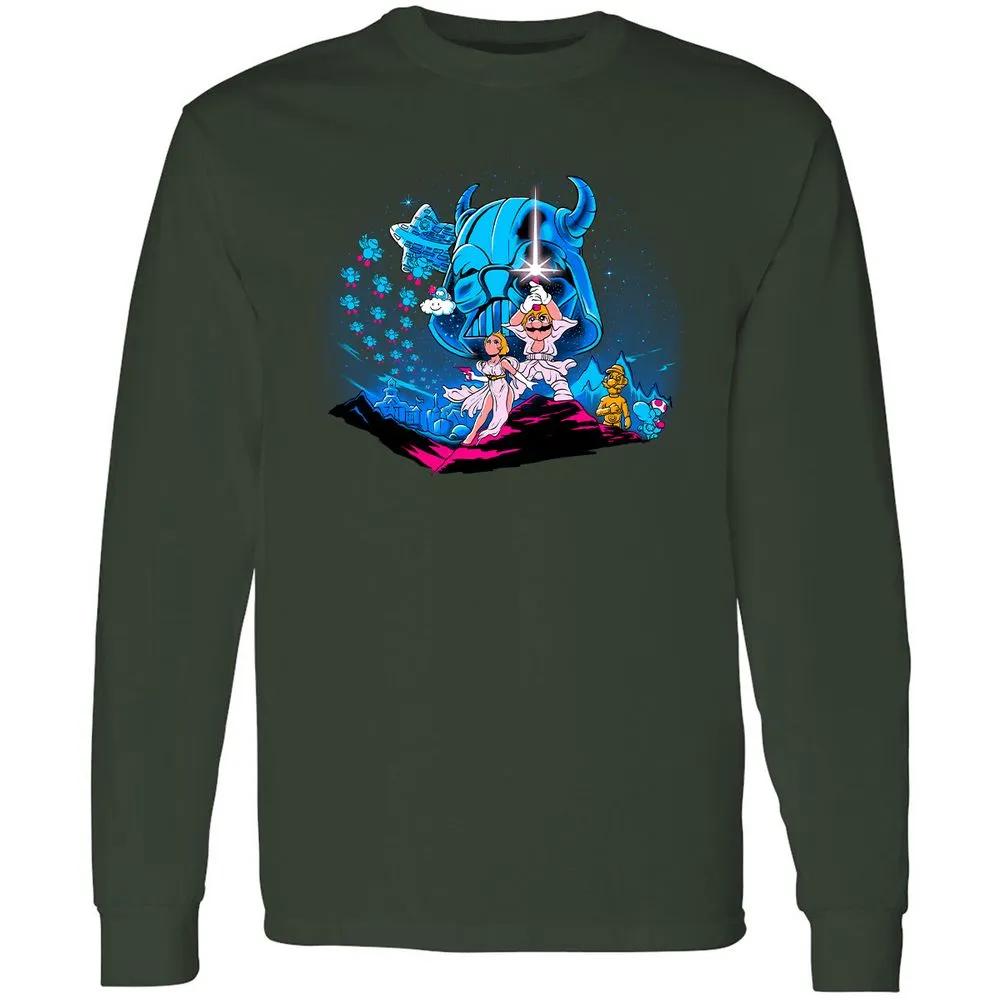 Long Sleeve T-Shirt - 7GPHQCQT - Forest Green - 4
