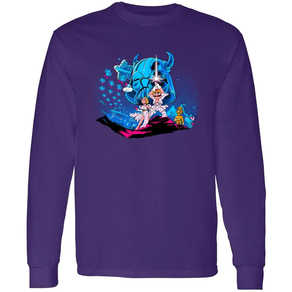 Long Sleeve T-Shirt - 7GPHQCQT - Purple - 13
