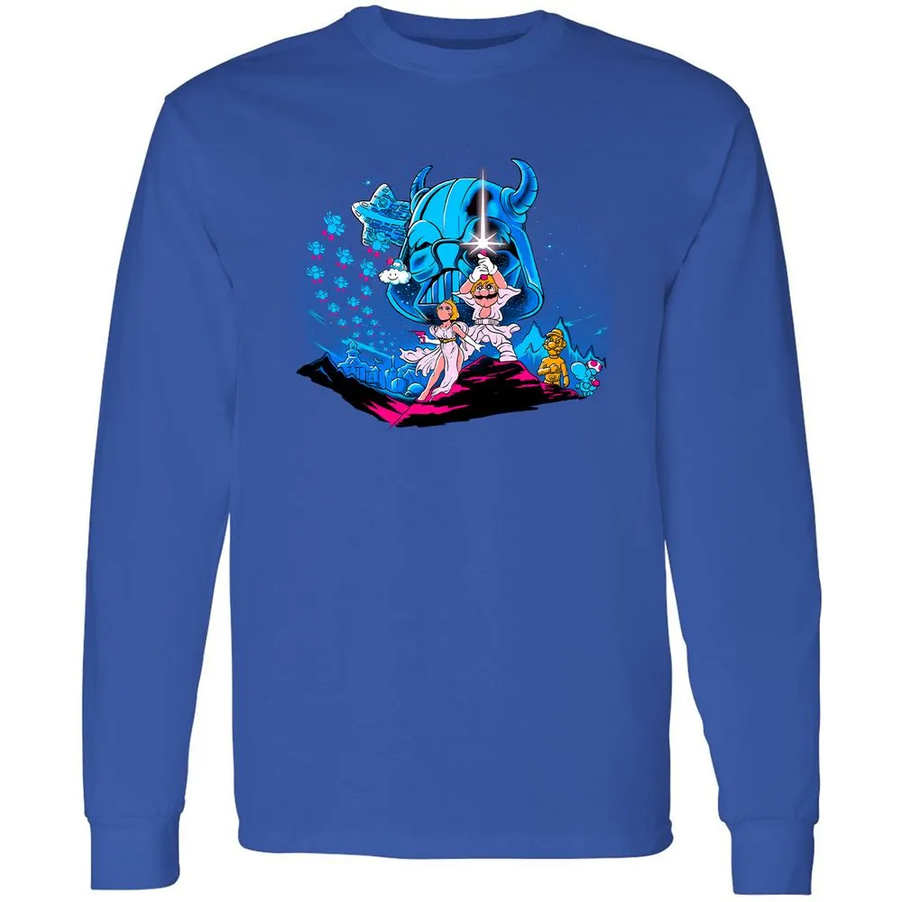 Long Sleeve T-Shirt - 7GPHQCQT - Royal - 8