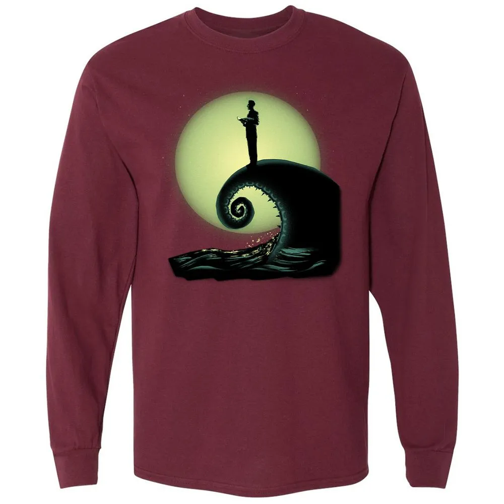 Long Sleeve T-Shirt - UZ63UQQF - Maroon - 11