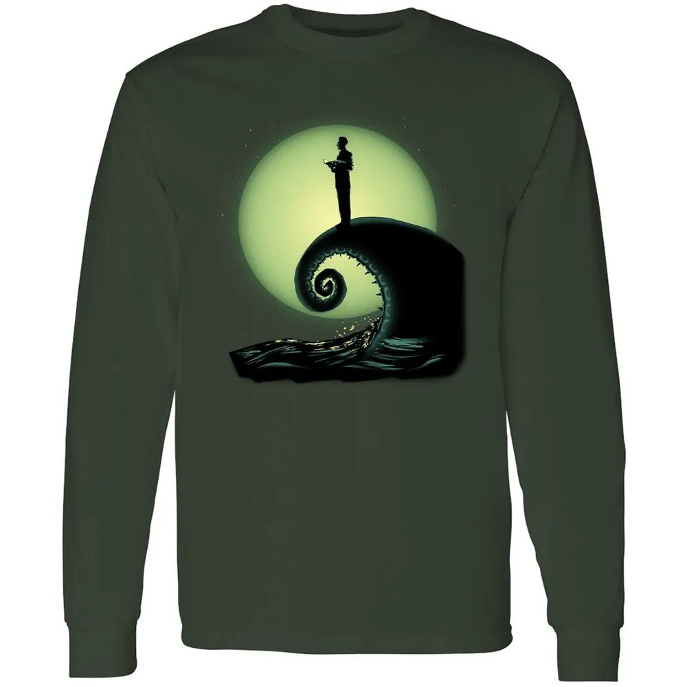 Long Sleeve T-Shirt - UZ63UQQF - Forest Green - 4