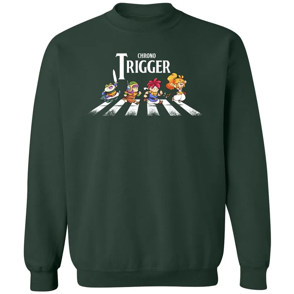 Classic Unisex Sweatshirt - 77PH7FWR - Forest Green - 4