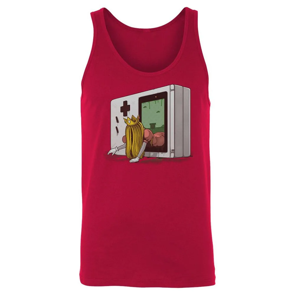 Unisex Jersey Tank - TVUUW5Z2 - Red - 11