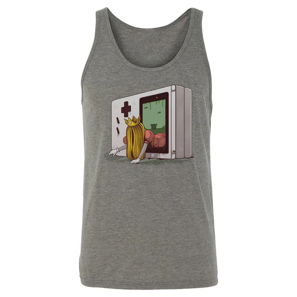 Unisex Jersey Tank - TVUUW5Z2 - Grey Triblend - 8