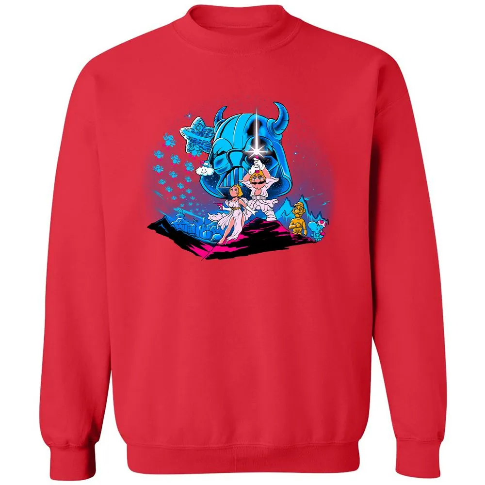Classic Unisex Sweatshirt - 4KWWJJ9F - Red - 5