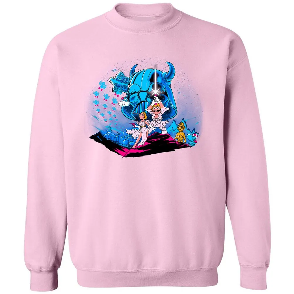 Classic Unisex Sweatshirt - 4KWWJJ9F - Light Pink - 3