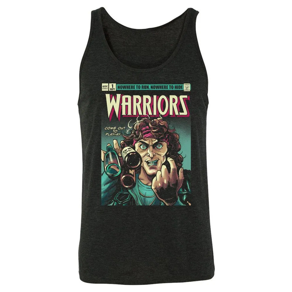 Unisex Jersey Tank - JYSMPK54 - Charcoal Black Triblend - 5