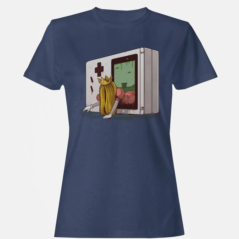 Women's T-Shirt - LKU5849W - Navy - 10