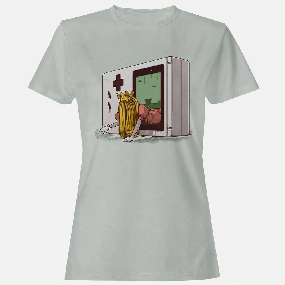 Women's T-Shirt - LKU5849W - Ash - 2