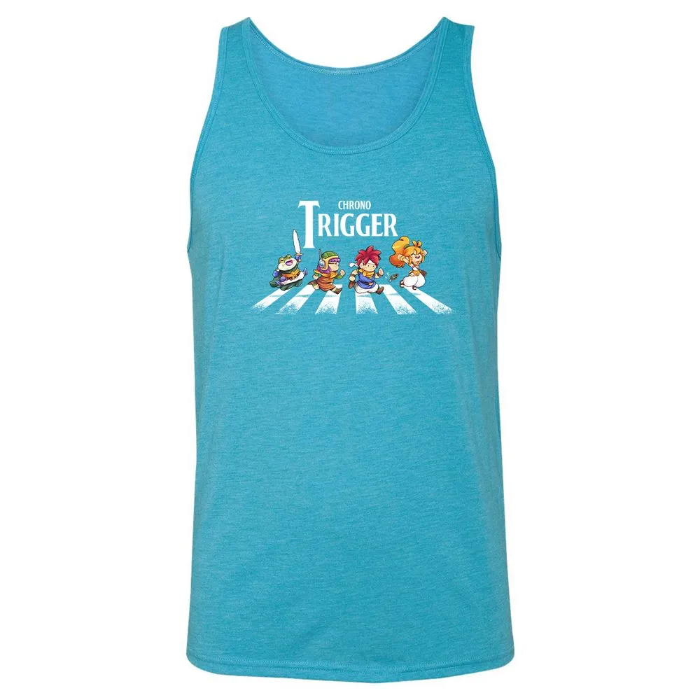 Unisex Jersey Tank - MSB4ZMYU - Aqua Triblend - 3
