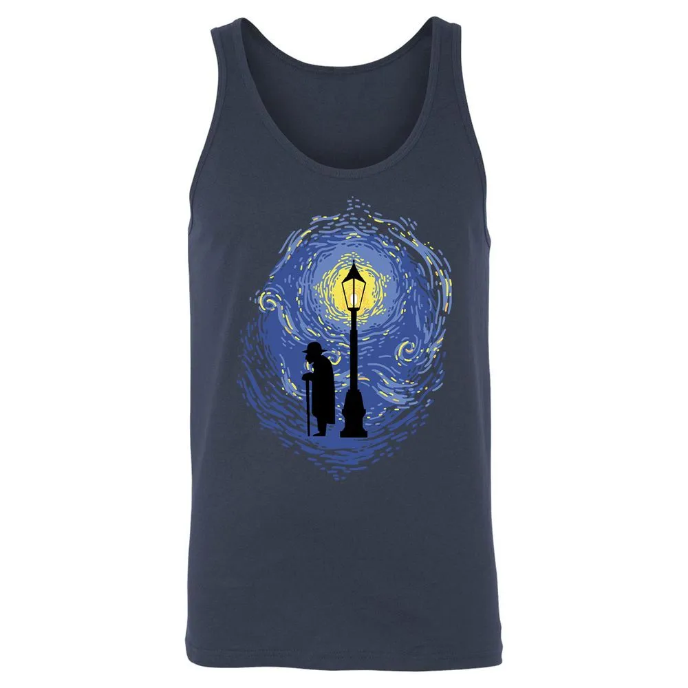 Unisex Jersey Tank - 4WMQZDYH - Navy - 2