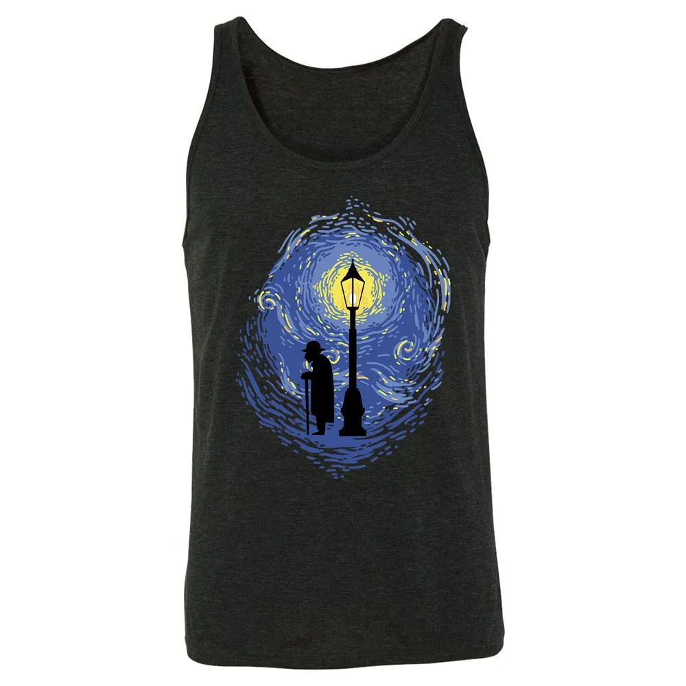 Unisex Jersey Tank - 4WMQZDYH - Charcoal Black Triblend - 5