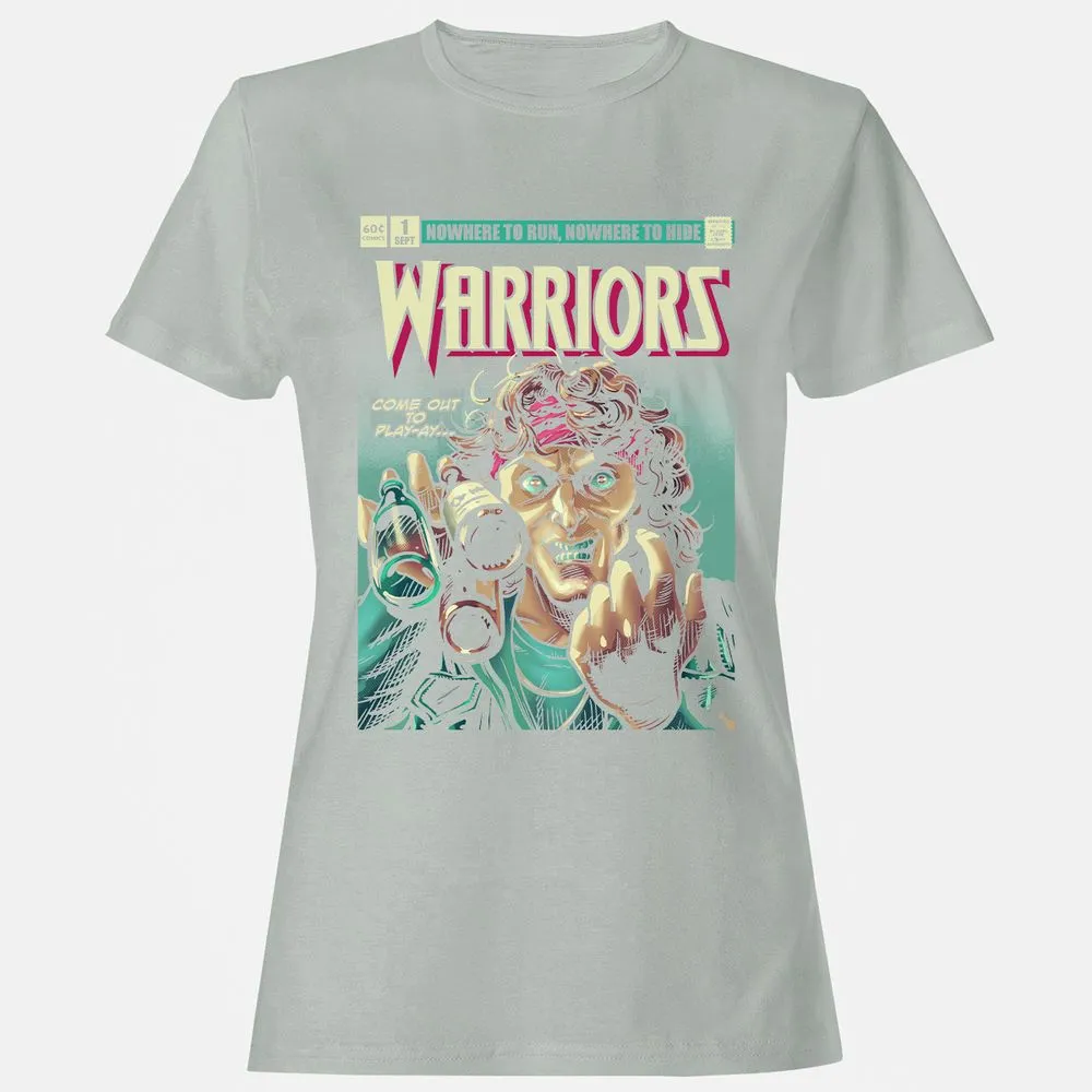 Women's T-Shirt - CRDZB34E - Ash - 2