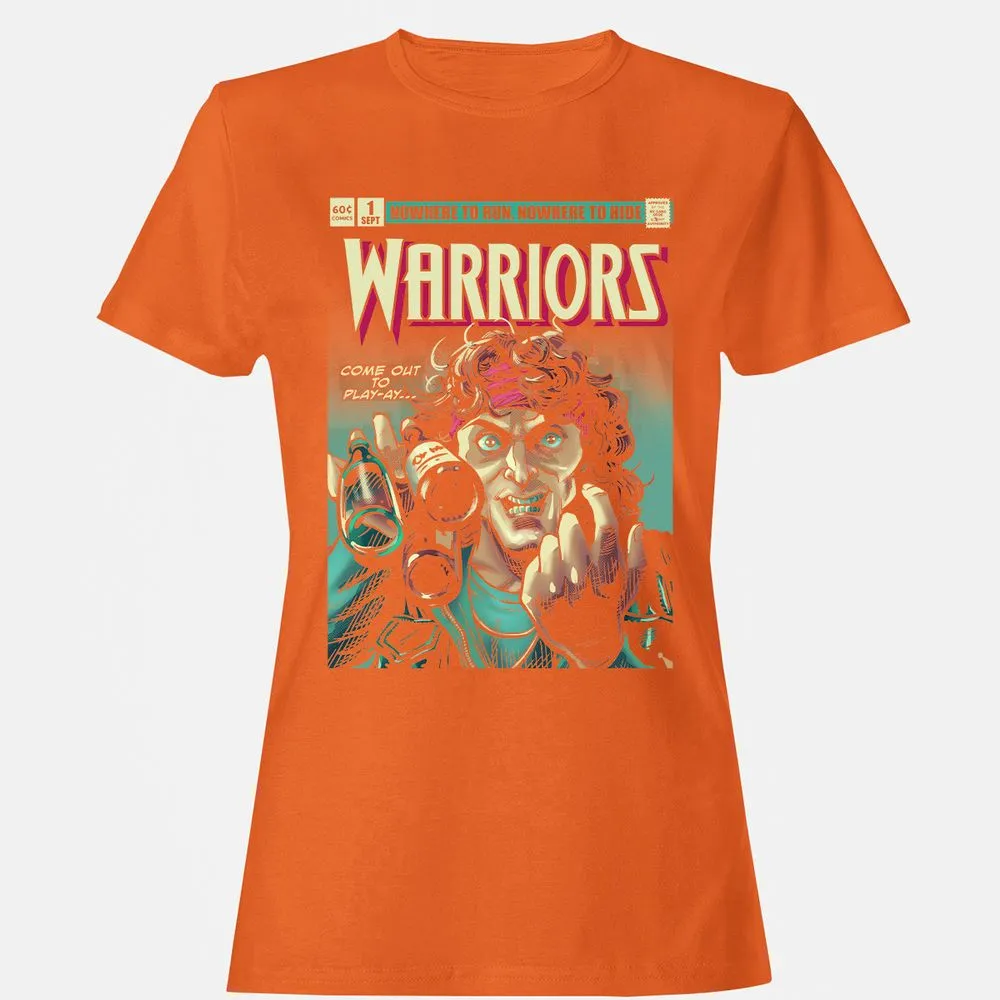 Women's T-Shirt - CRDZB34E - Orange - 11