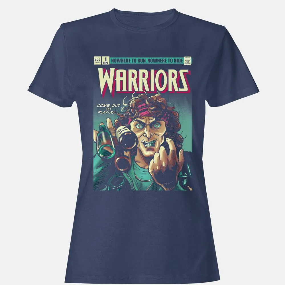 Women's T-Shirt - CRDZB34E - Navy - 10