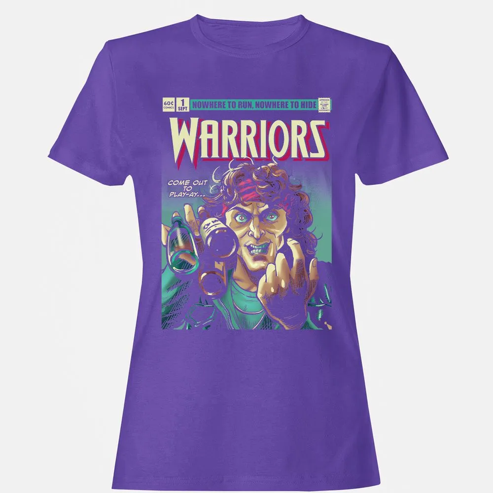 Women's T-Shirt - CRDZB34E - Purple - 12