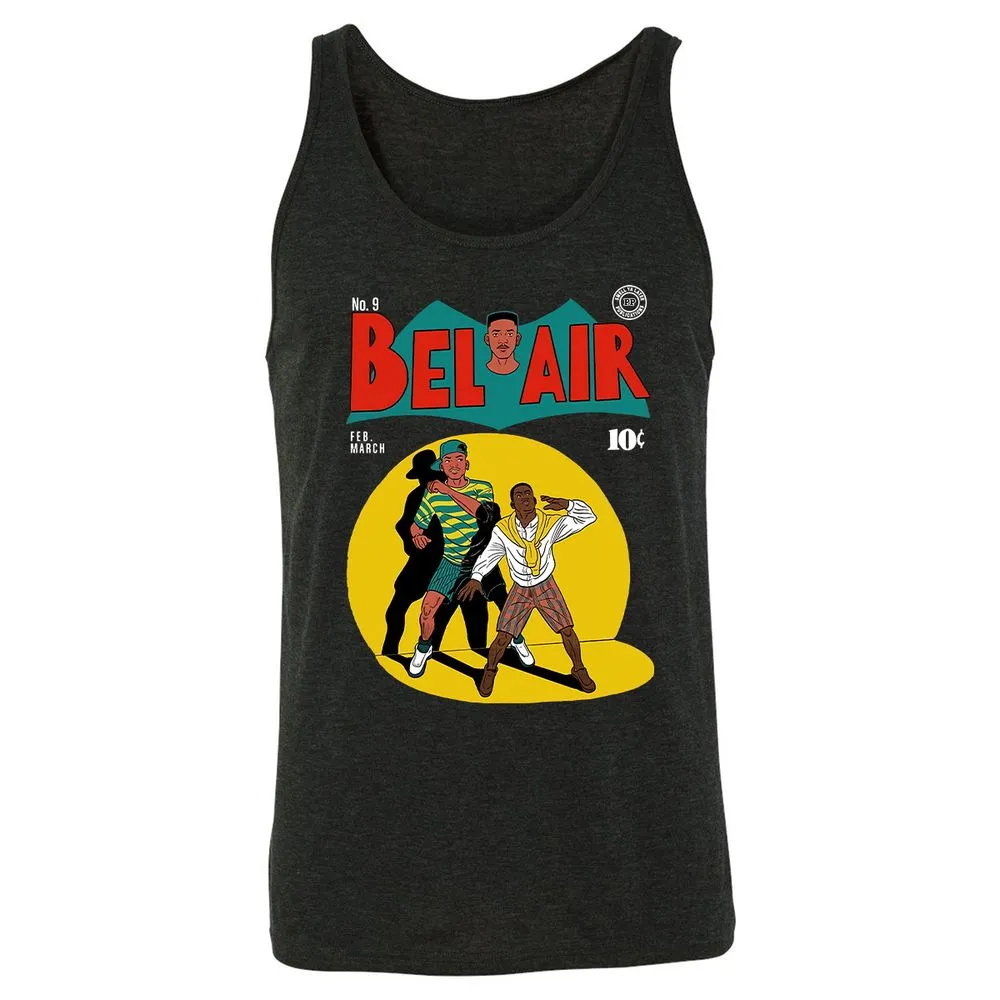Unisex Jersey Tank - 4HGR432M - Charcoal Black Triblend - 5
