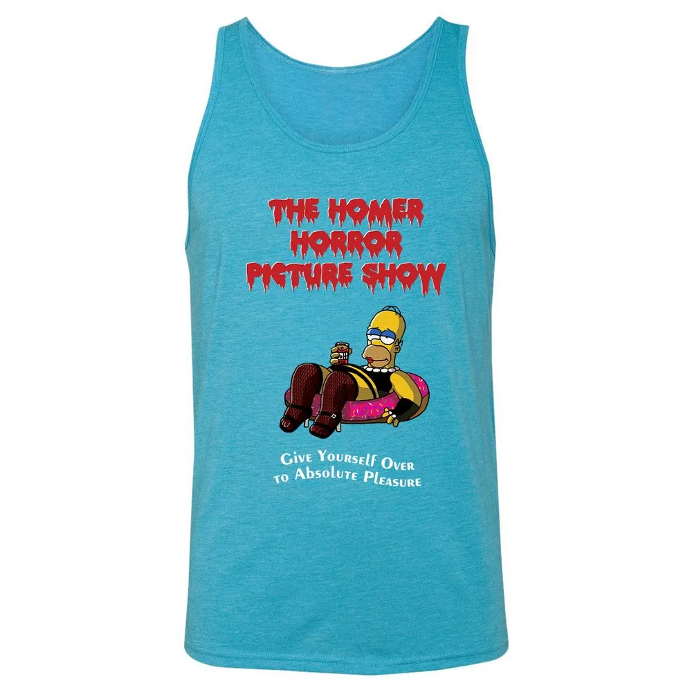 Unisex Jersey Tank - BEXA1ZFJ - Aqua Triblend - 3