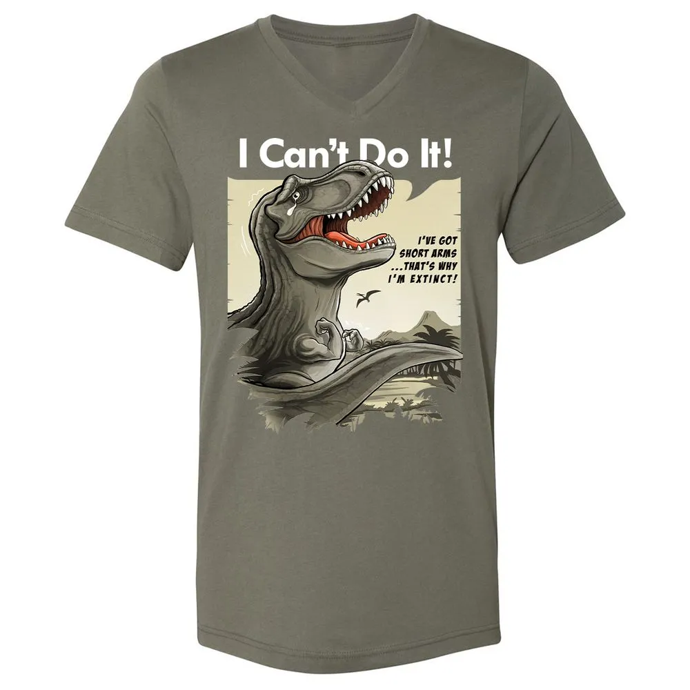Unisex V-Neck T-Shirt - 2GM9G4FB - Military Green - 10