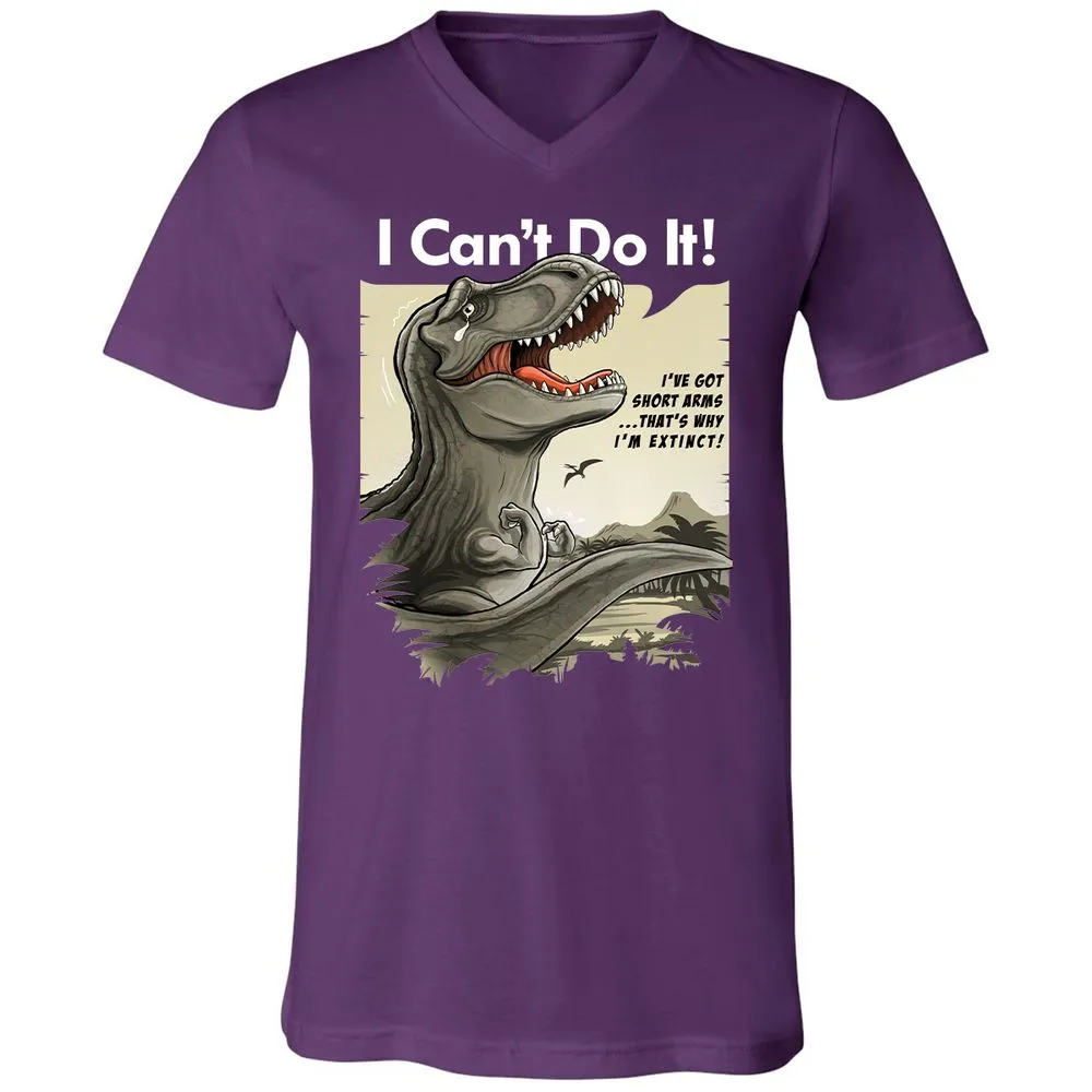 Unisex V-Neck T-Shirt - 2GM9G4FB - Team Purple - 9